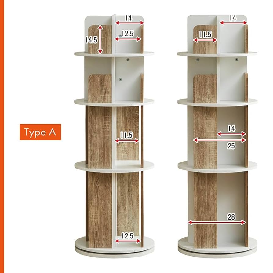 レトロな風合いで、私だけの小さなギャラリー。ICO社製 回転式 ブックシェルフ レトロな風合いで、私だけの小さなギャラリー。ICO社製 回転式